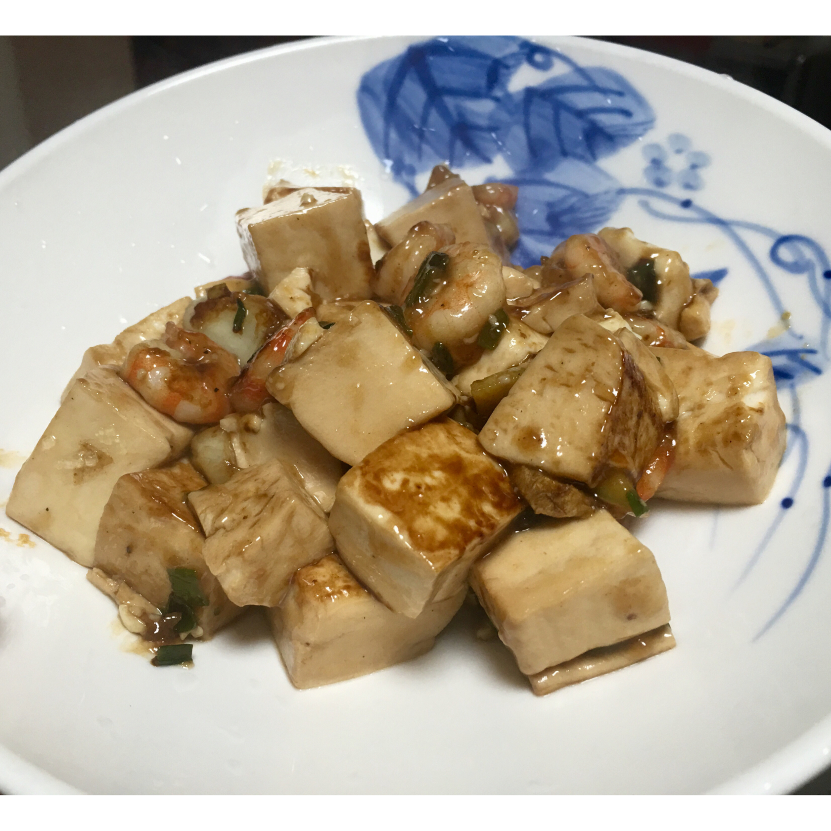 虾仁豆腐