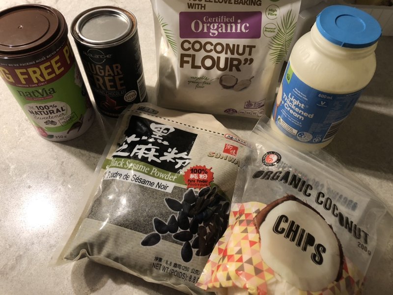 步骤图 低碳生酮蛋糕盒子简易版 椰子可可黑芝麻 的做法 低碳生酮蛋糕盒子简易版 椰子可可黑芝麻 的做法步骤 快手菜 下厨房