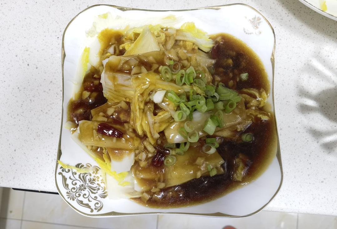 5分钟搞定‼️家常菜蒜香娃娃菜，巨好吃！
