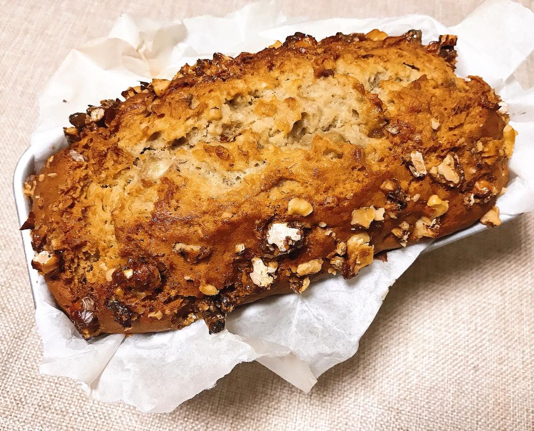 星巴克香蕉核桃蛋糕（starbucks banana walnut bread）