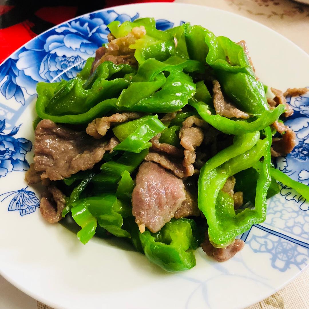 青椒炒牛肉