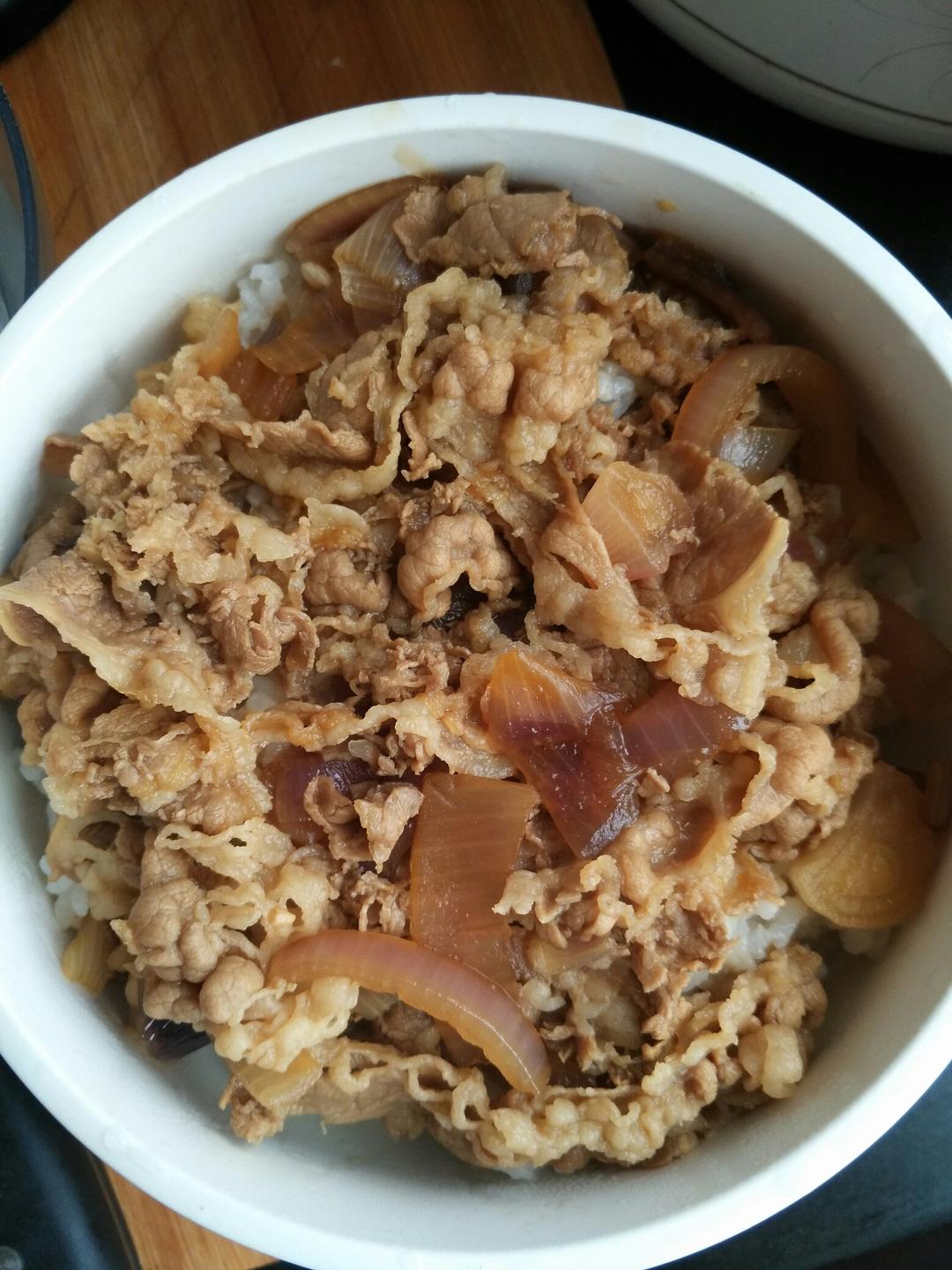 吉野家牛肉饭（牛丼）