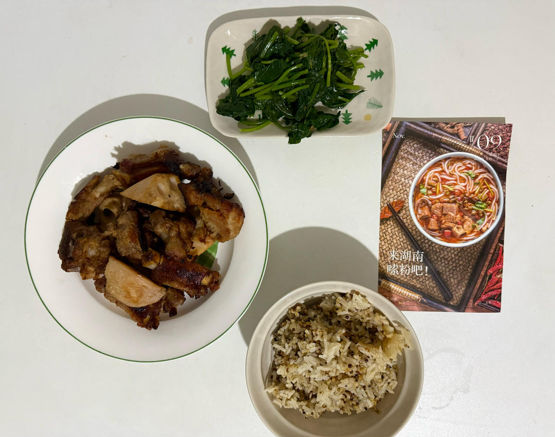 味噌烤排骨莲藕