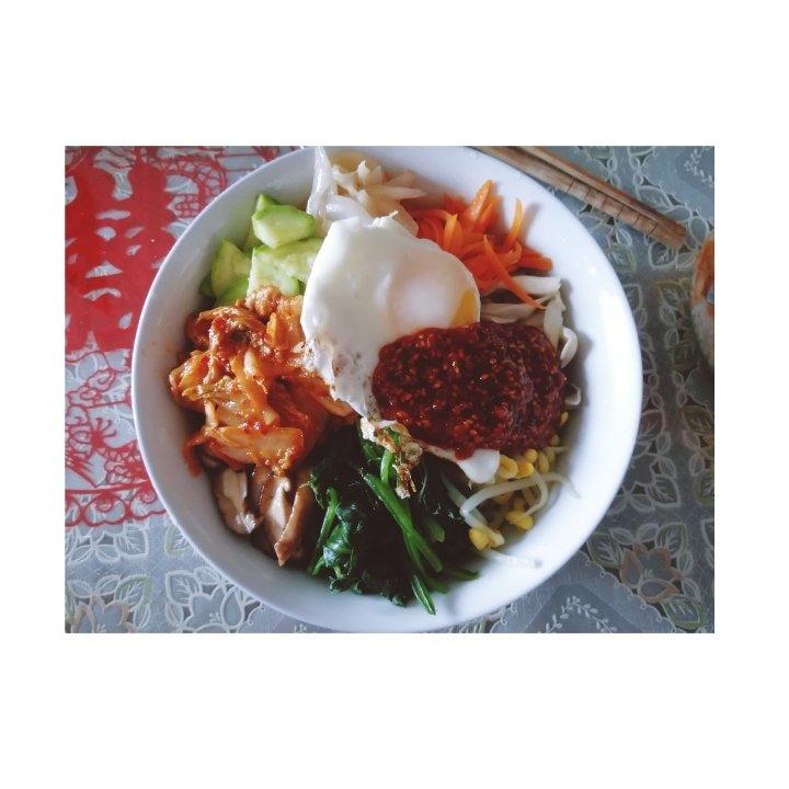 不用石锅的韩式拌饭