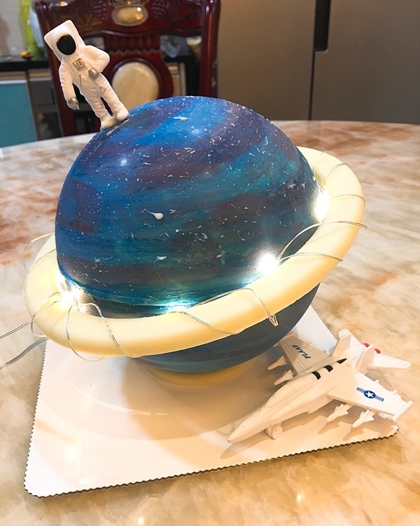 星空球蛋糕图片大全图片