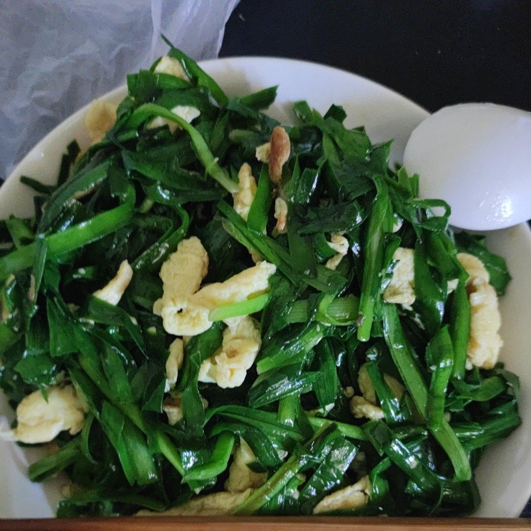 韭菜炒鸡蛋——三分钟快手下饭菜 掌握火候的秘诀