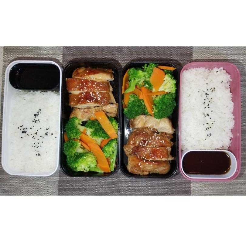 我的减脂餐打卡&爱心便当