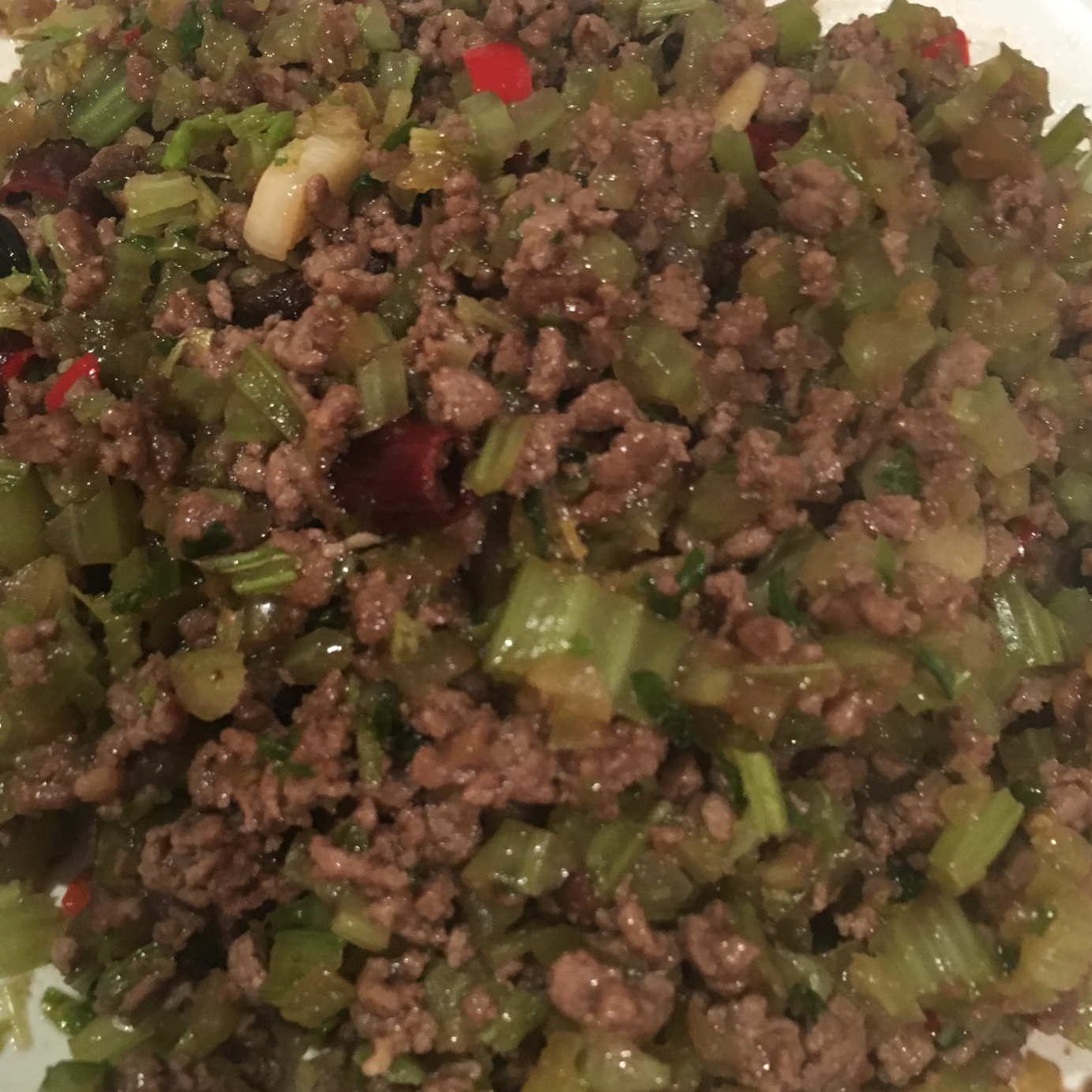 芹菜牛肉末「下饭神器」
