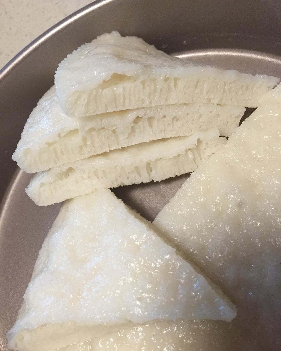 法国老面版伦教白糖糕