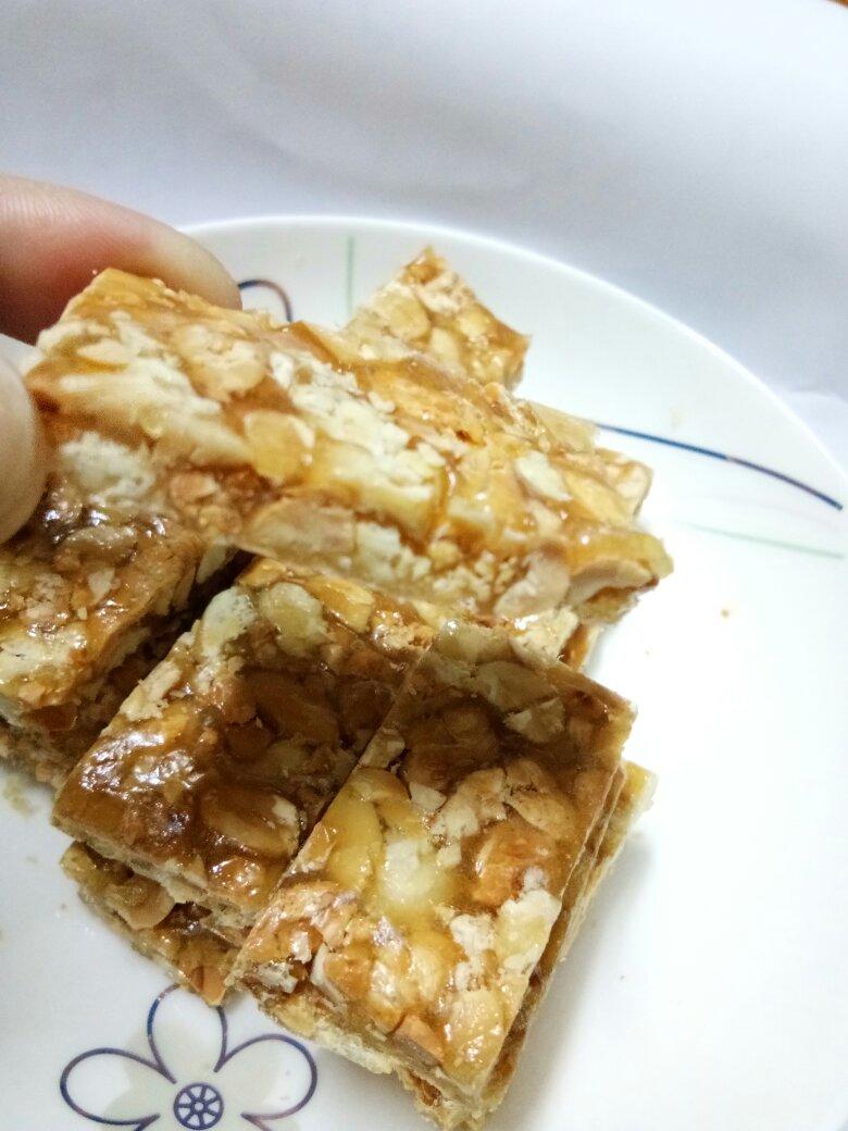 无水无油香脆花生糖