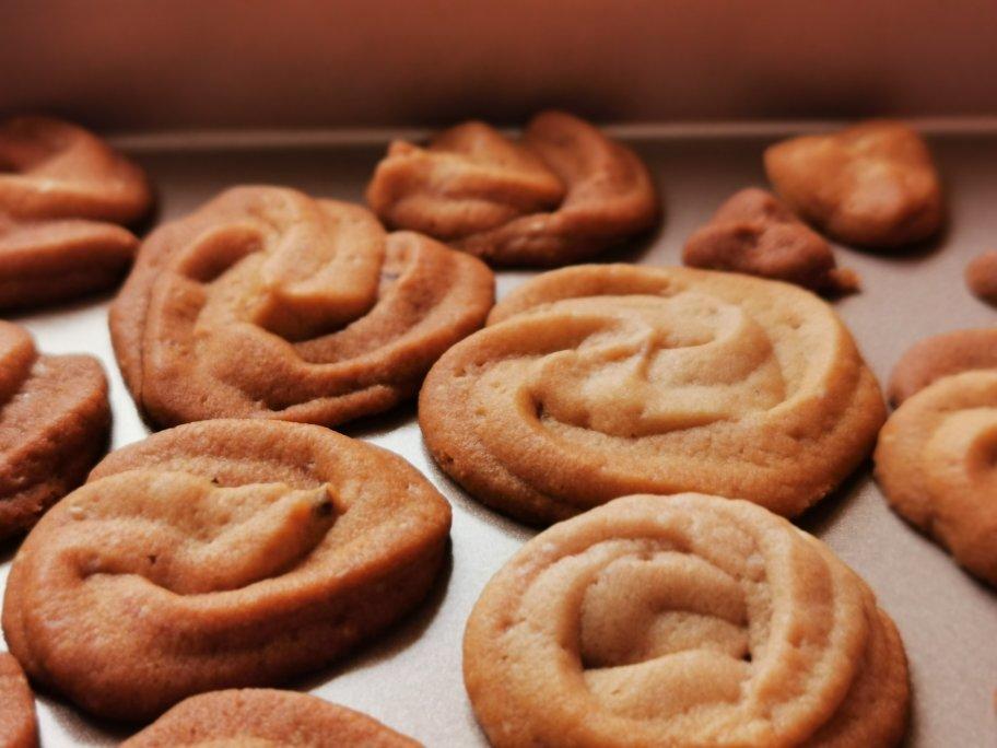 零失败❗️酥到掉渣的三色曲奇