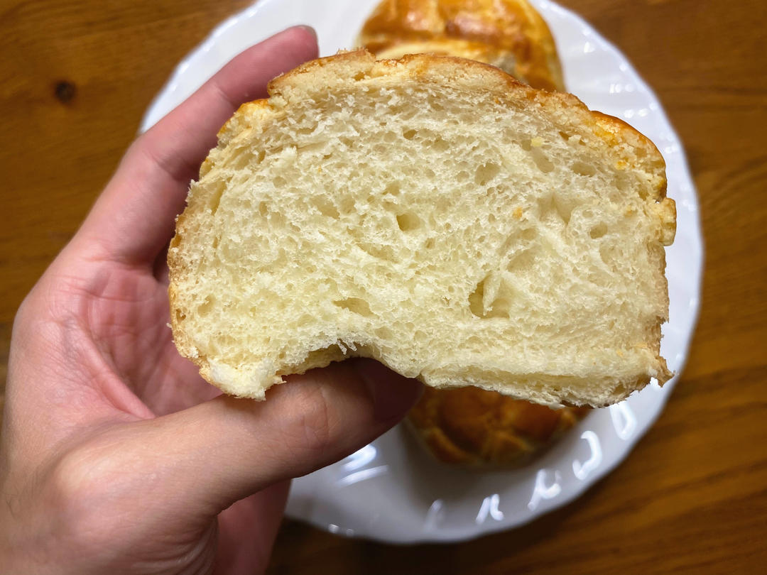 纯奶手撕吐司的做法 步骤1