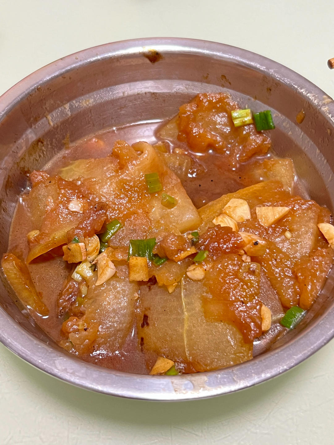 红烧冬瓜最完美做法，不加一滴水，瞬间秒杀红烧肉