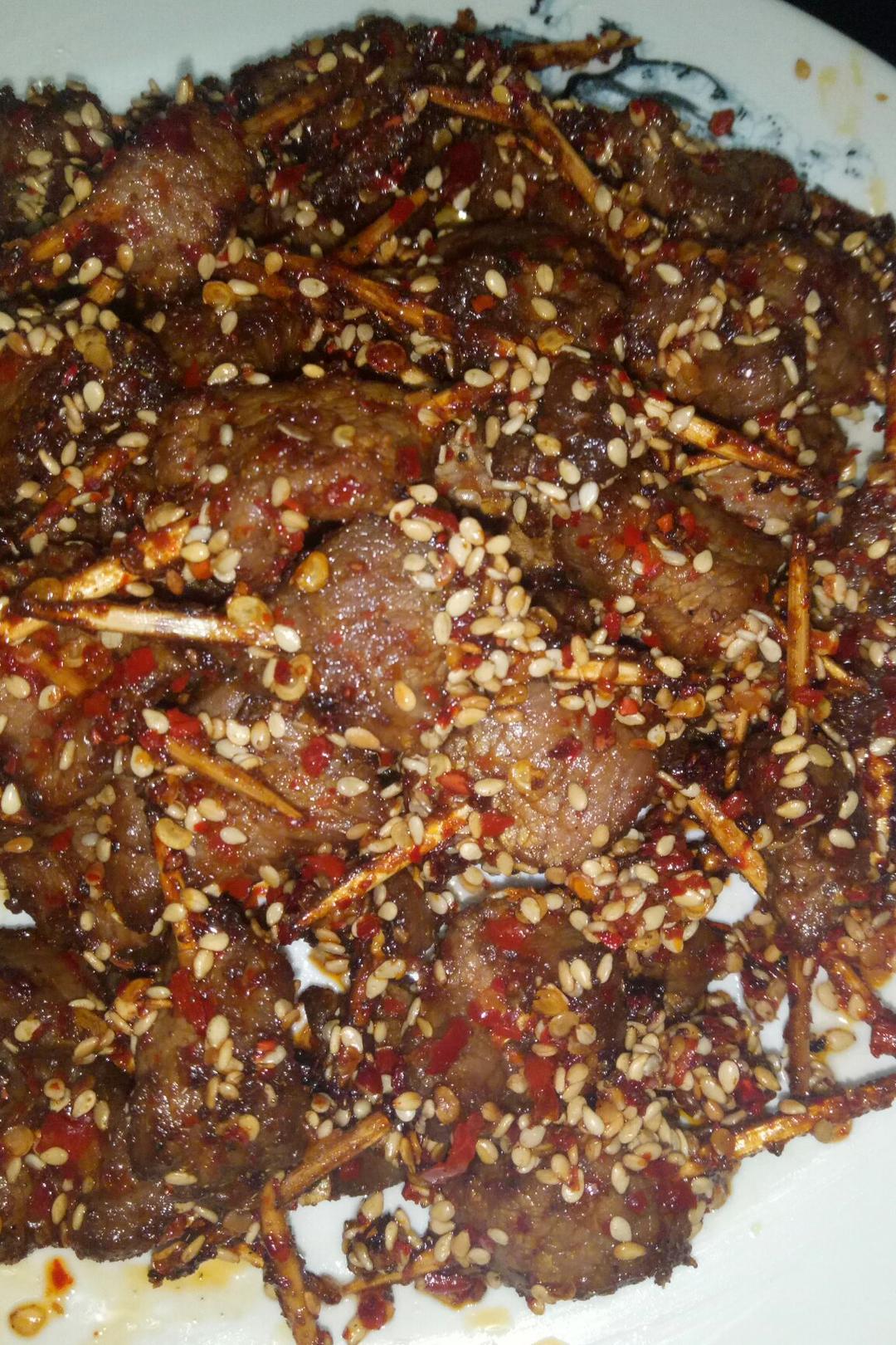 牙签牛肉串-湖南口味