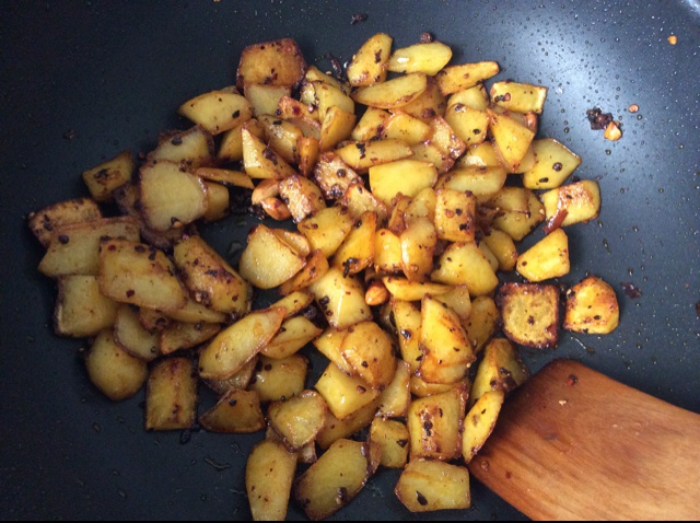孜然烧烤土豆之无烤箱版