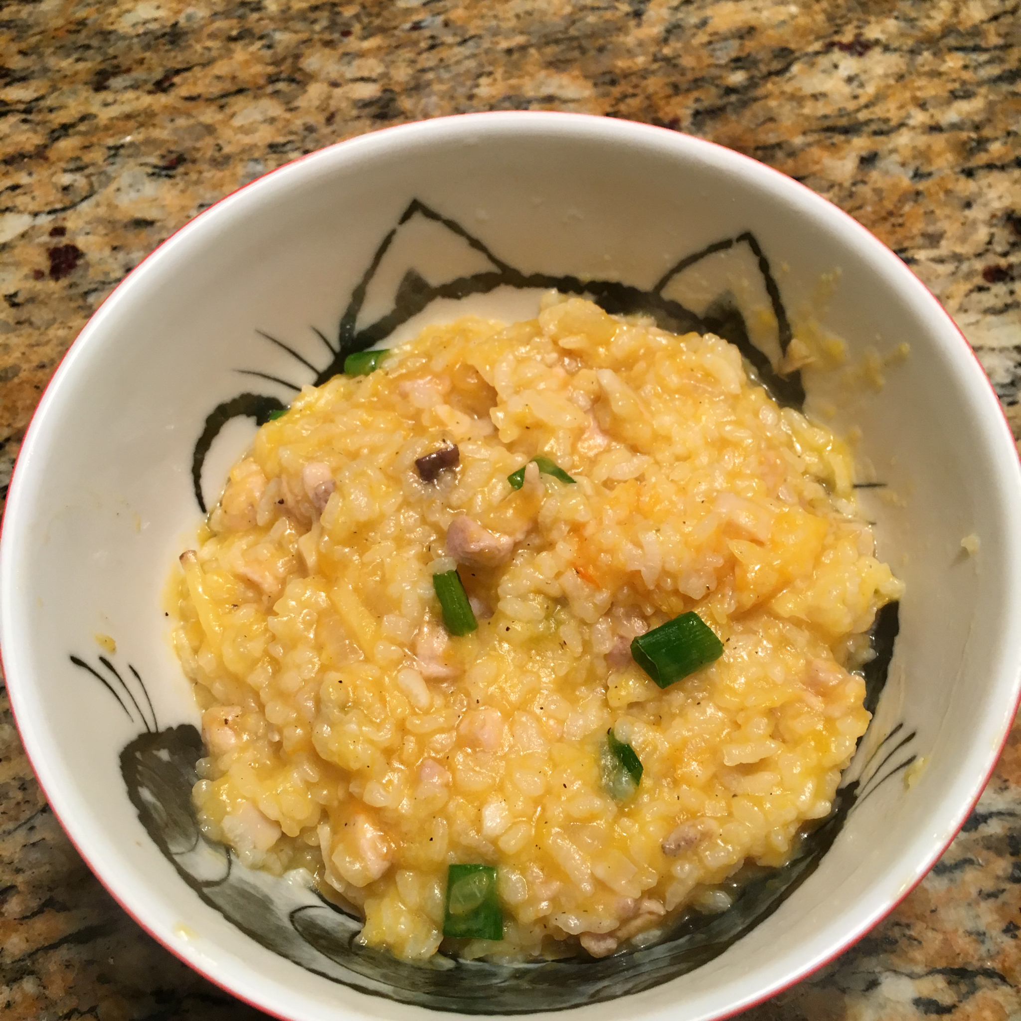 南瓜鸡肉炖饭