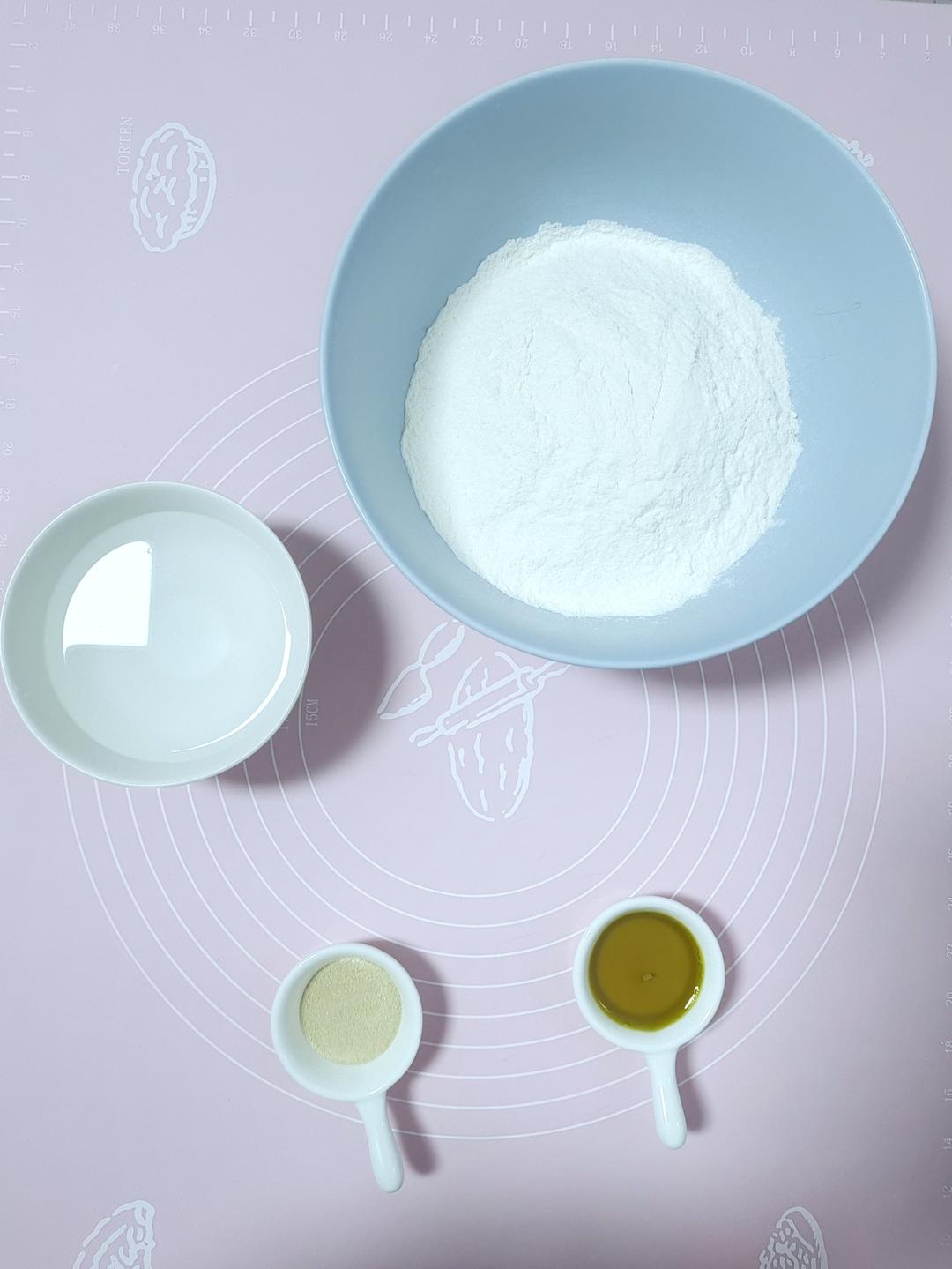 纯奶手撕吐司的做法 步骤1