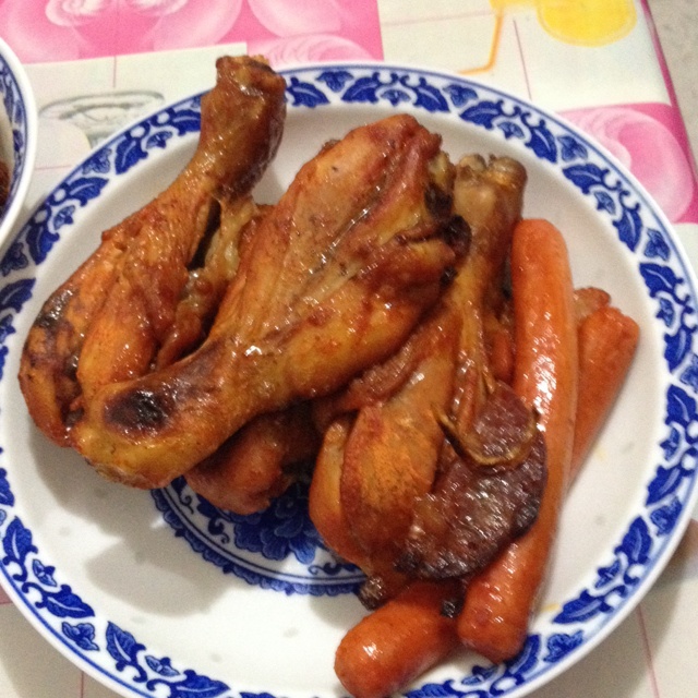 新奥尔良烤鸡腿
