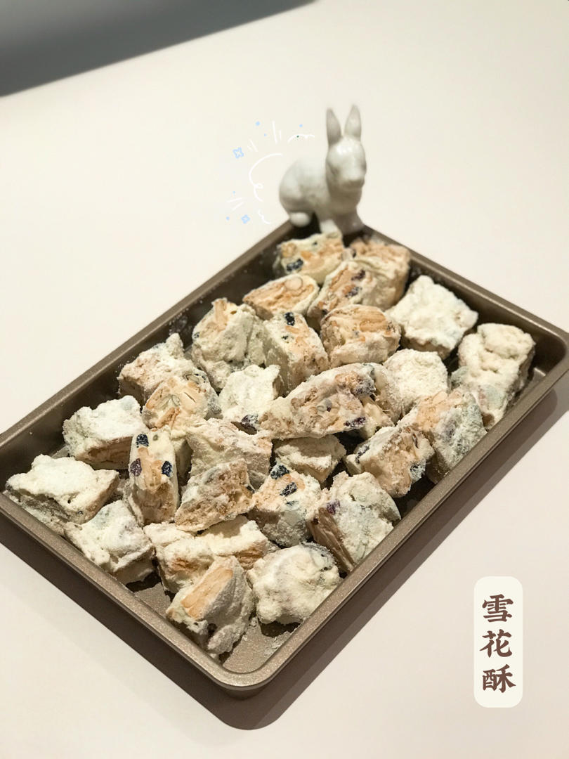 风靡吃货圈的雪花酥