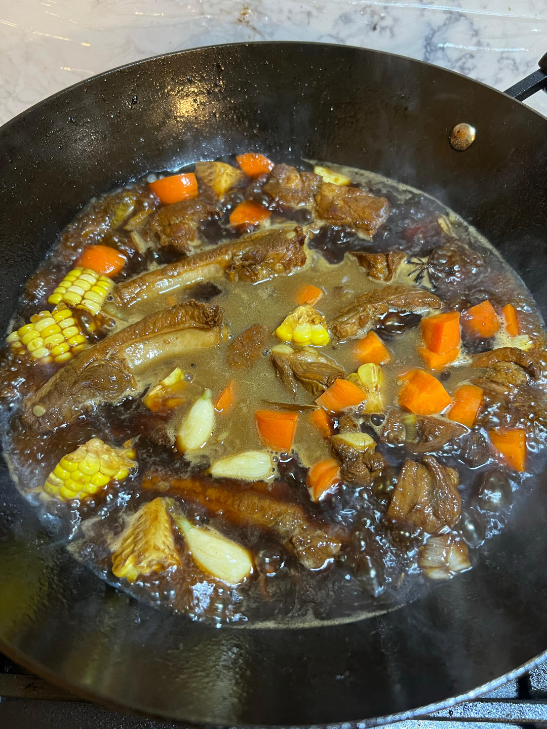 家常菜｜玉米烧排骨