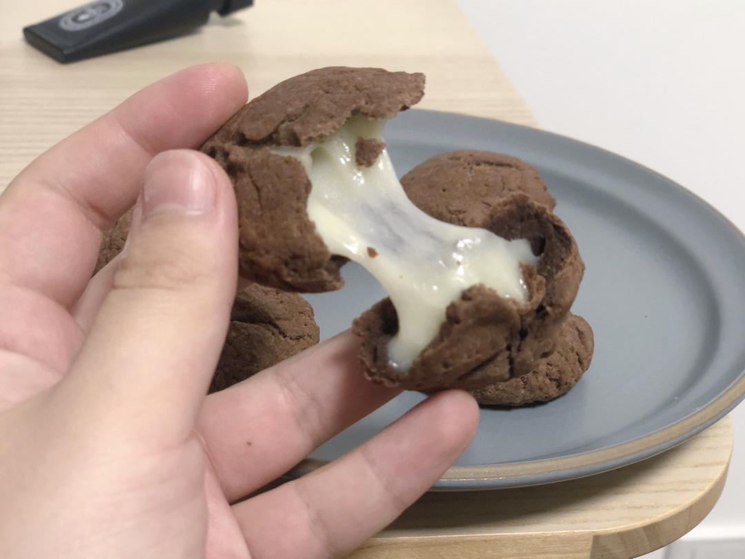 可可麻薯软曲奇