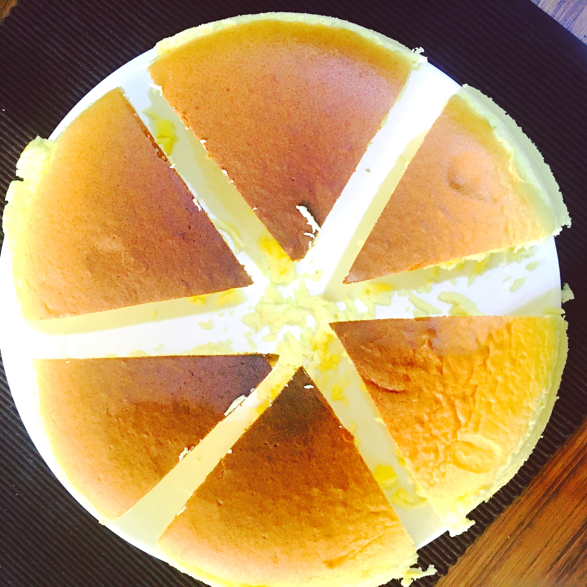 轻乳酪芝士蛋糕6寸#皮黑森林#