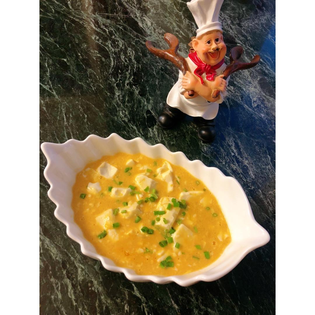 快手菜：蟹黄豆腐羹
