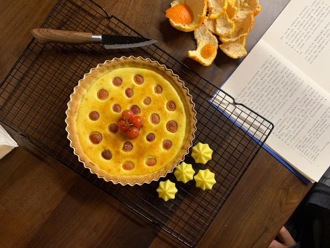 最好吃的蓝莓乳酪挞