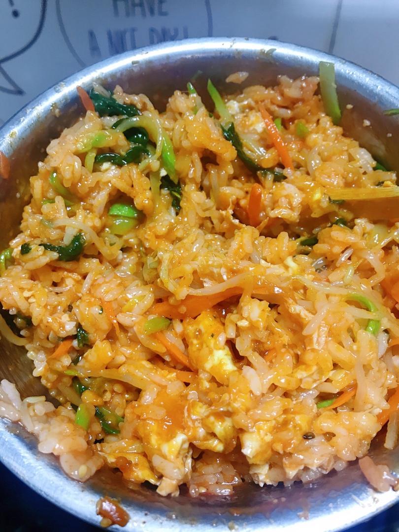 不用石锅的石锅拌饭