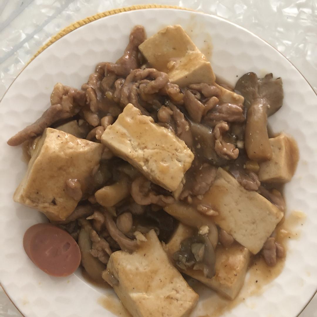 超级下饭的香菇肉沫豆腐