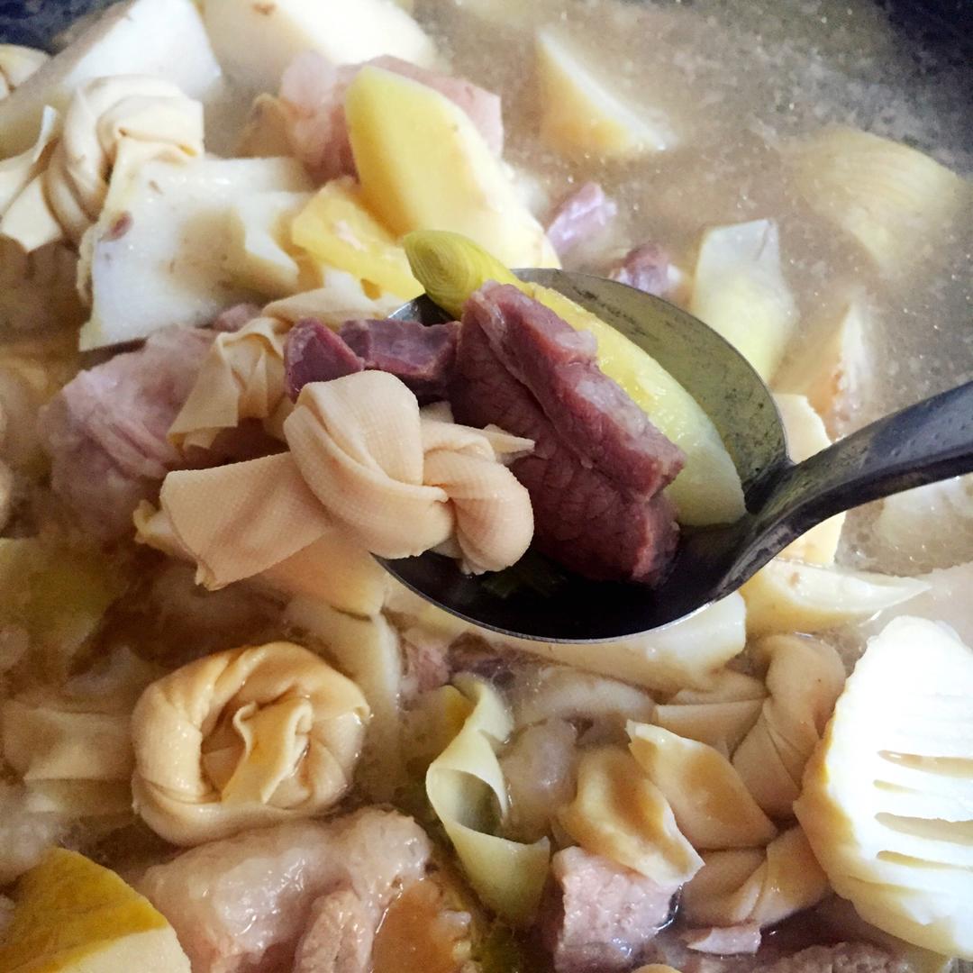 芝士多做的腌笃鲜