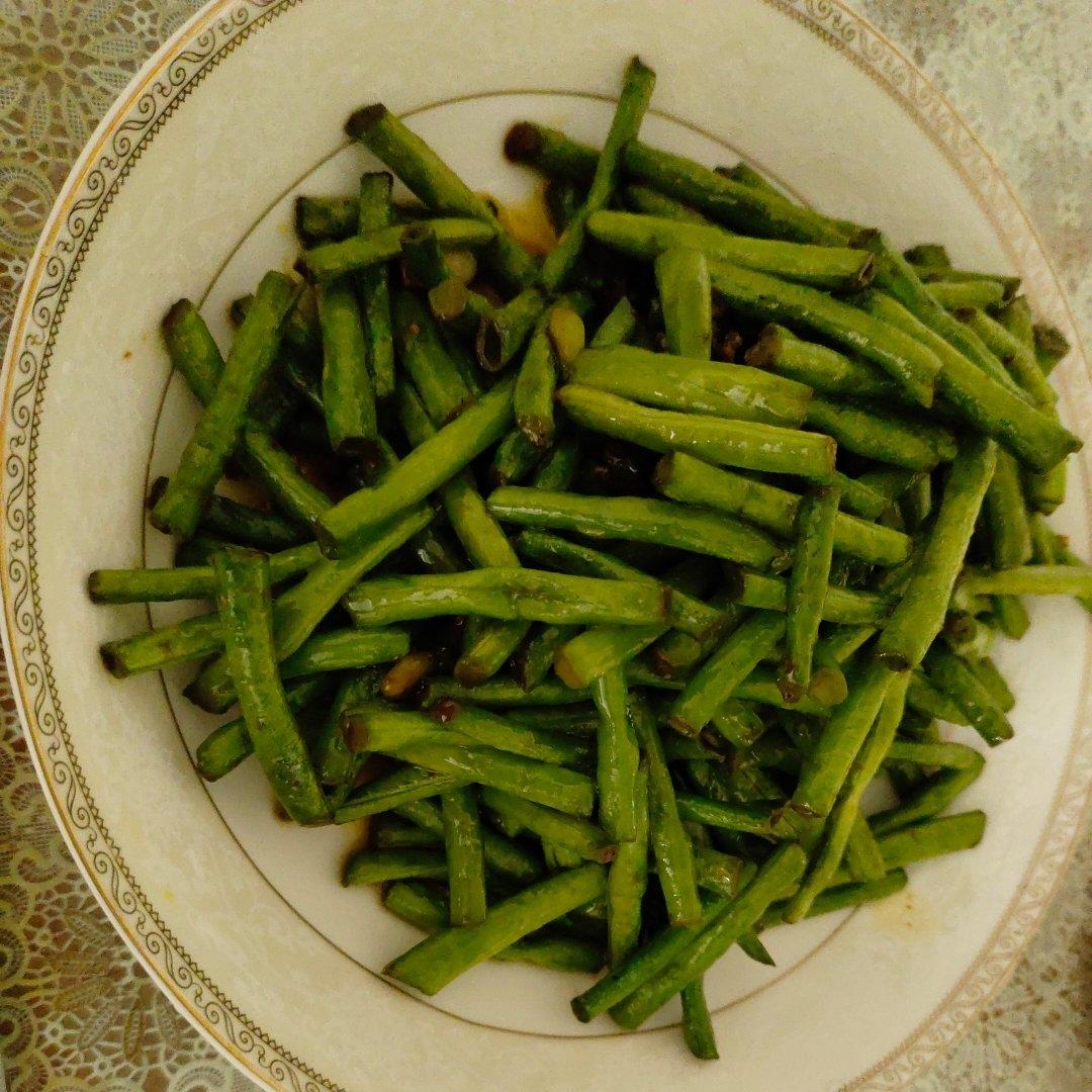 清炒豇豆角