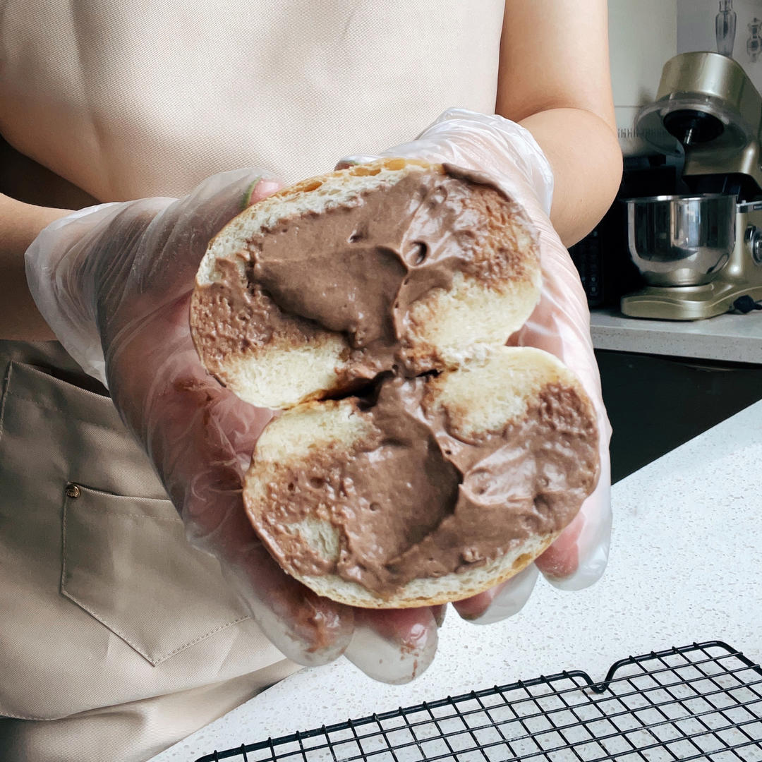 冷藏四天还非常柔软的面包胚！！冰面包