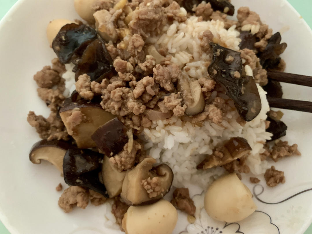 在家也能做的卤肉饭