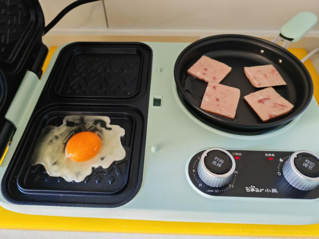 早餐三明治🥪口袋汉堡🍔（轻食机版）