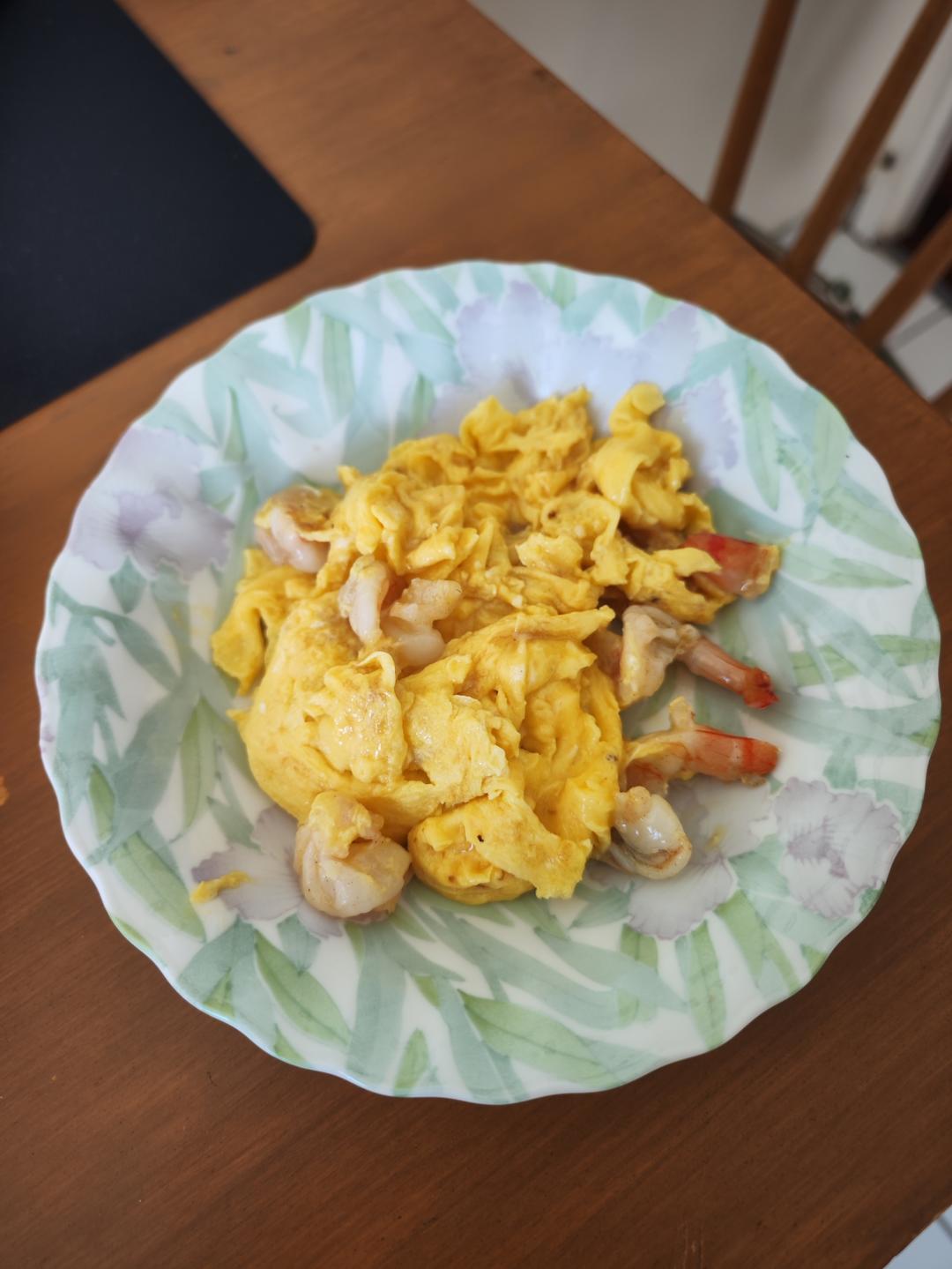 零失败超嫩滑蛋虾仁（饭）（不用淀粉）