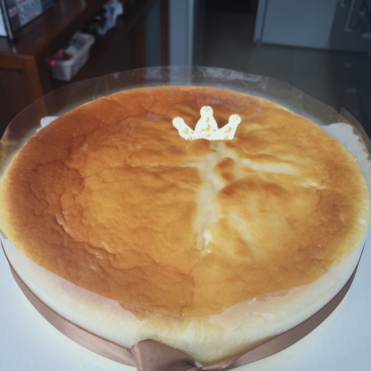 轻乳酪芝士蛋糕6寸#皮黑森林#