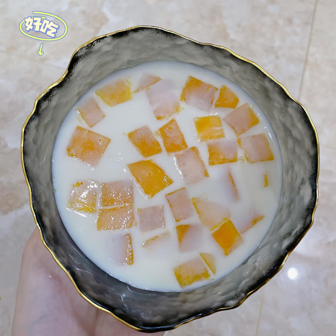 完美牛奶布丁（吉利丁片版）