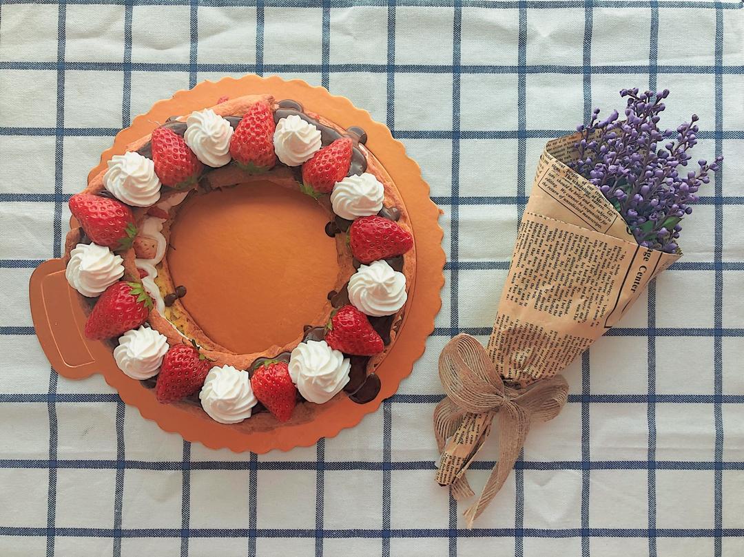 高颜值的花环泡芙