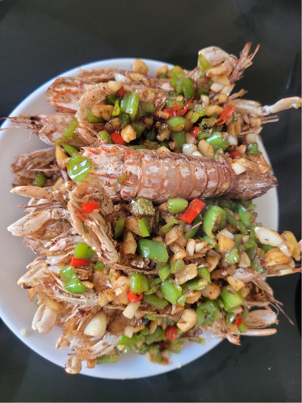 超简单的椒盐皮皮虾