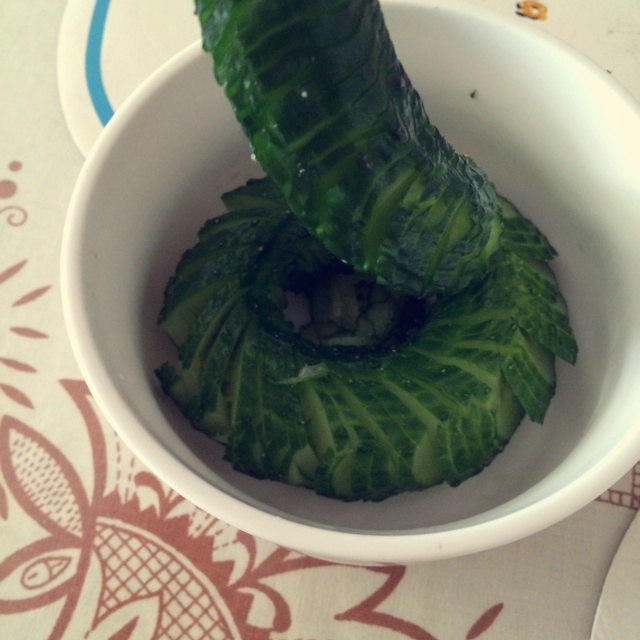 爽口蓑衣黄瓜