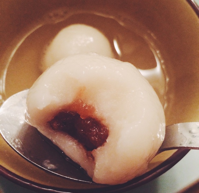 林做作做的山楂汤圆