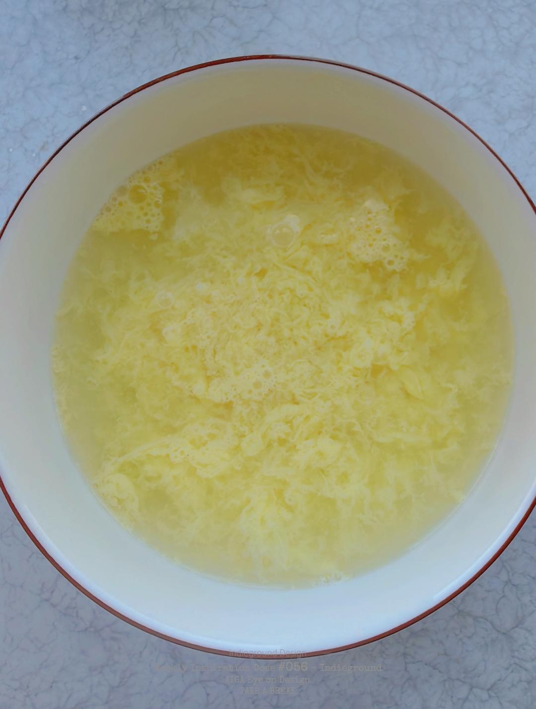鸡蛋茶，超下火！开水冲出来的乡村土方子
