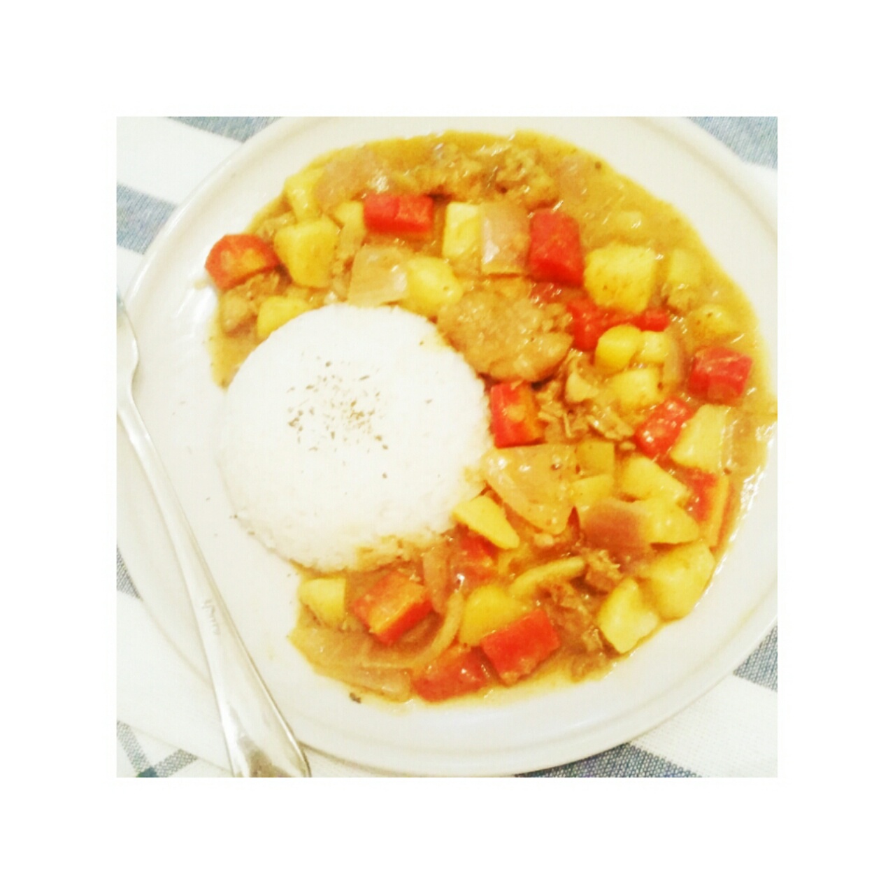 咖喱鸡饭