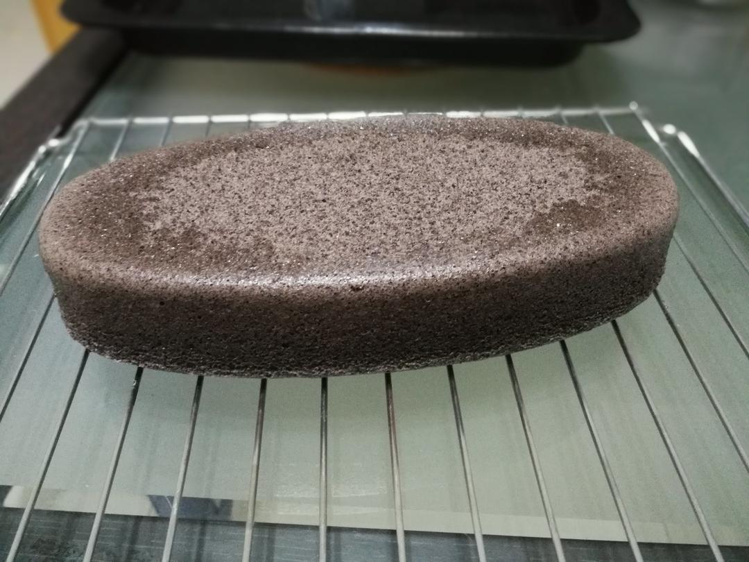 黑米蛋糕~简单健康美味