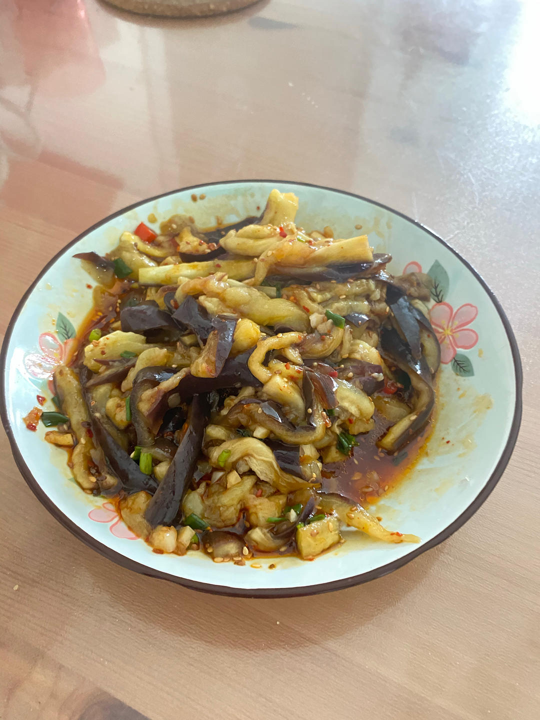 减脂餐之凉拌蒸茄子