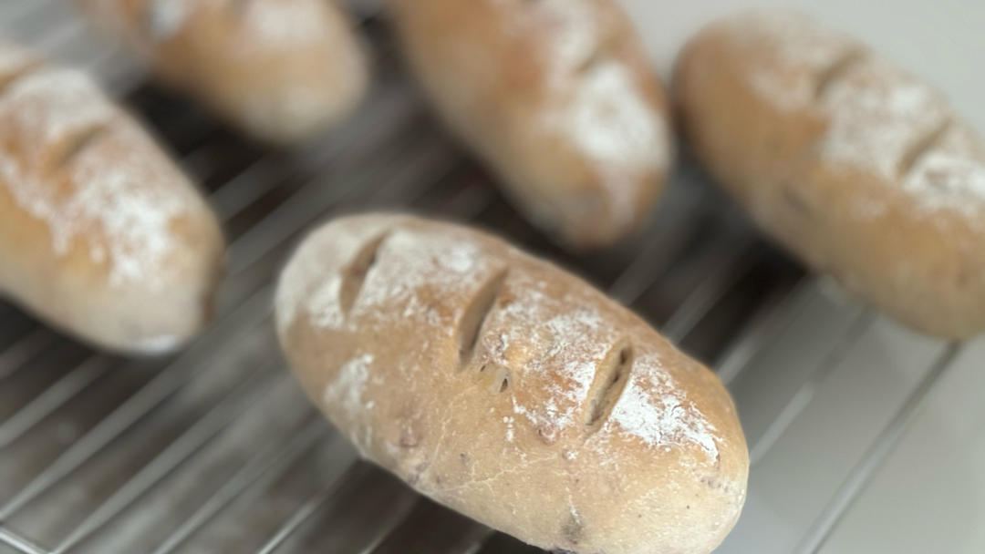 山姆同款无糖全麦坚果果干欧包，天天吃都不腻！