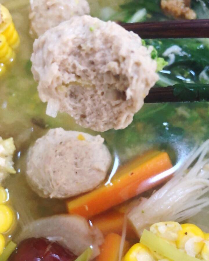 最简单的潮汕牛肉丸子汤