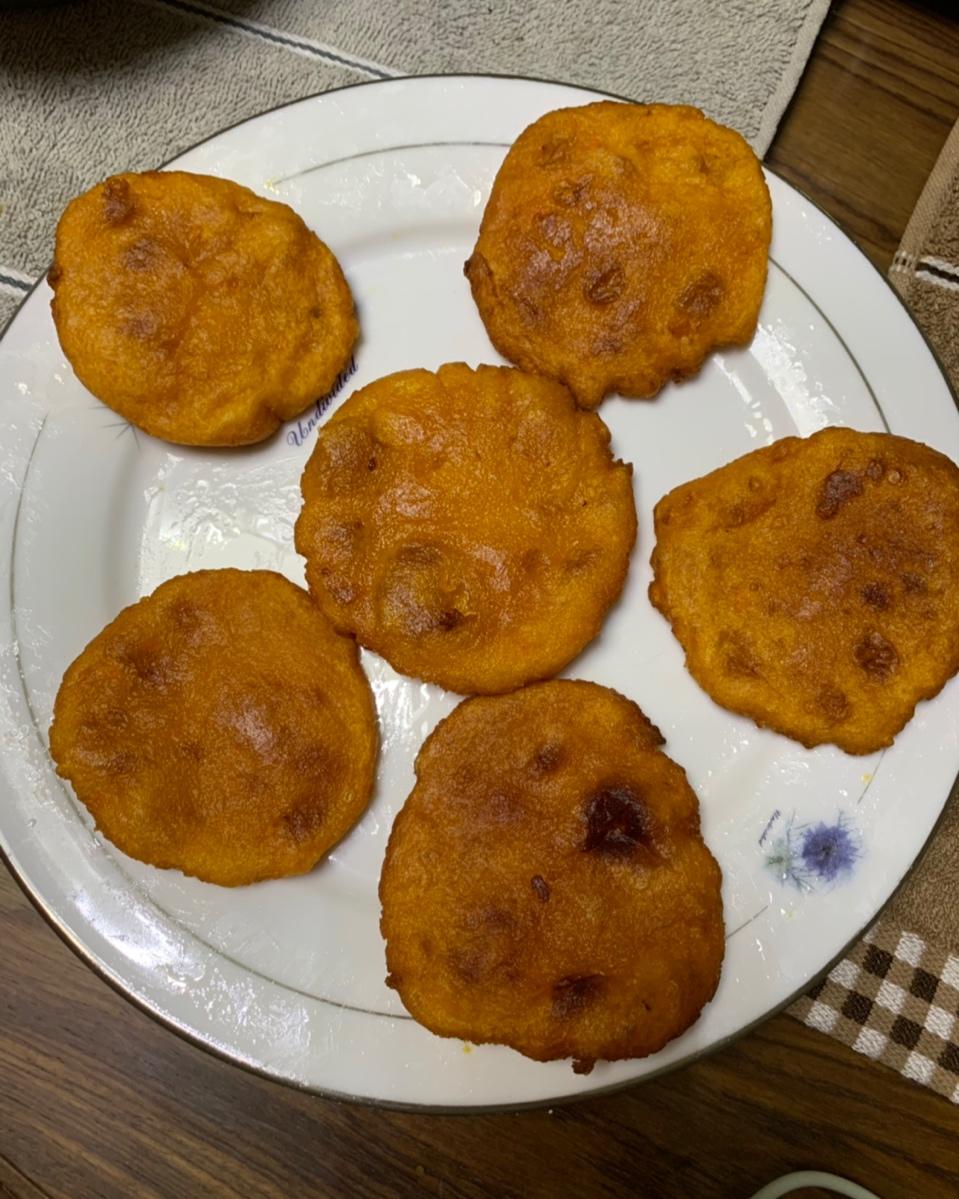 糯米红薯饼