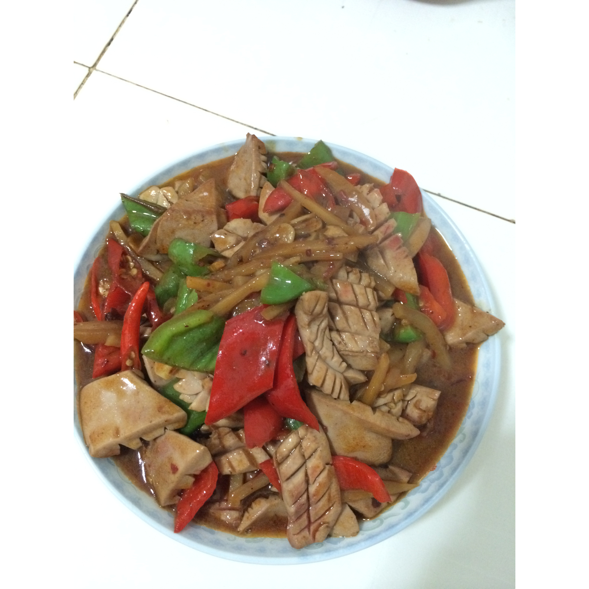火爆腰花